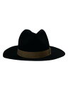 【中古】THE H.W.DOG&CO.◆ハット/FREE/BLK/無地/メンズ【服飾雑貨他】