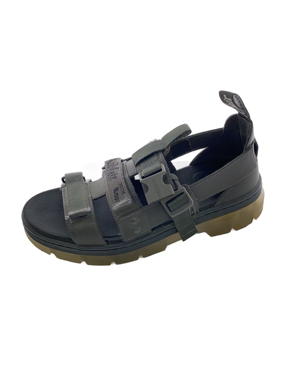 【中古】Dr.Martens◆PEARSON/airwair/サンダル/US8/GRY【シューズ】