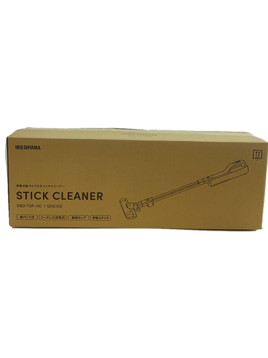 【中古】IRIS OHYAMA◆掃除機/SBD-TSP-HC/グレージュ/充電式紙パックスティックク