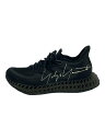 【中古】Y-3◆ワイスリー/ローカットスニーカー/25cm/BLK/IE9396/ブラック/アシンメトリー【シューズ】
