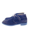 【中古】Salvatore Ferragamo◆チャッカブーツ/UK8.5/BRW/スウェード/DO/5066【シューズ】