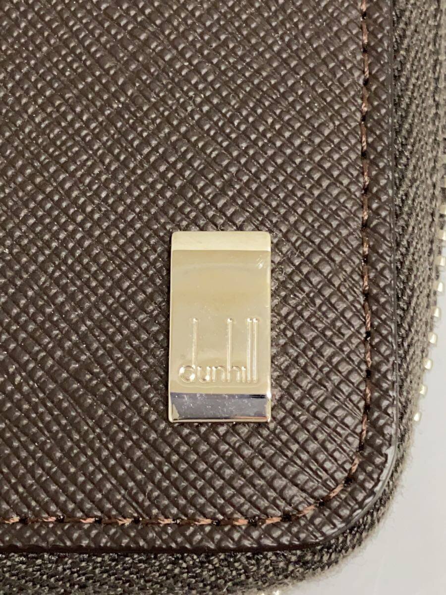 【中古】dunhill◆長財布/牛革/BRW/無地/メンズ/DU23F2P15PS201R【服飾雑貨他】