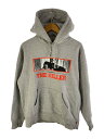 【中古】Supreme◆右袖汚れ有/18AW/The Killer Hooded Sweatshirt/パーカー/M/コットン【メンズウェア】