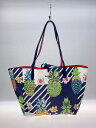 【中古】Desigual◆バッグ/レザー/NVY/総柄/18SAXPDD【バッグ】