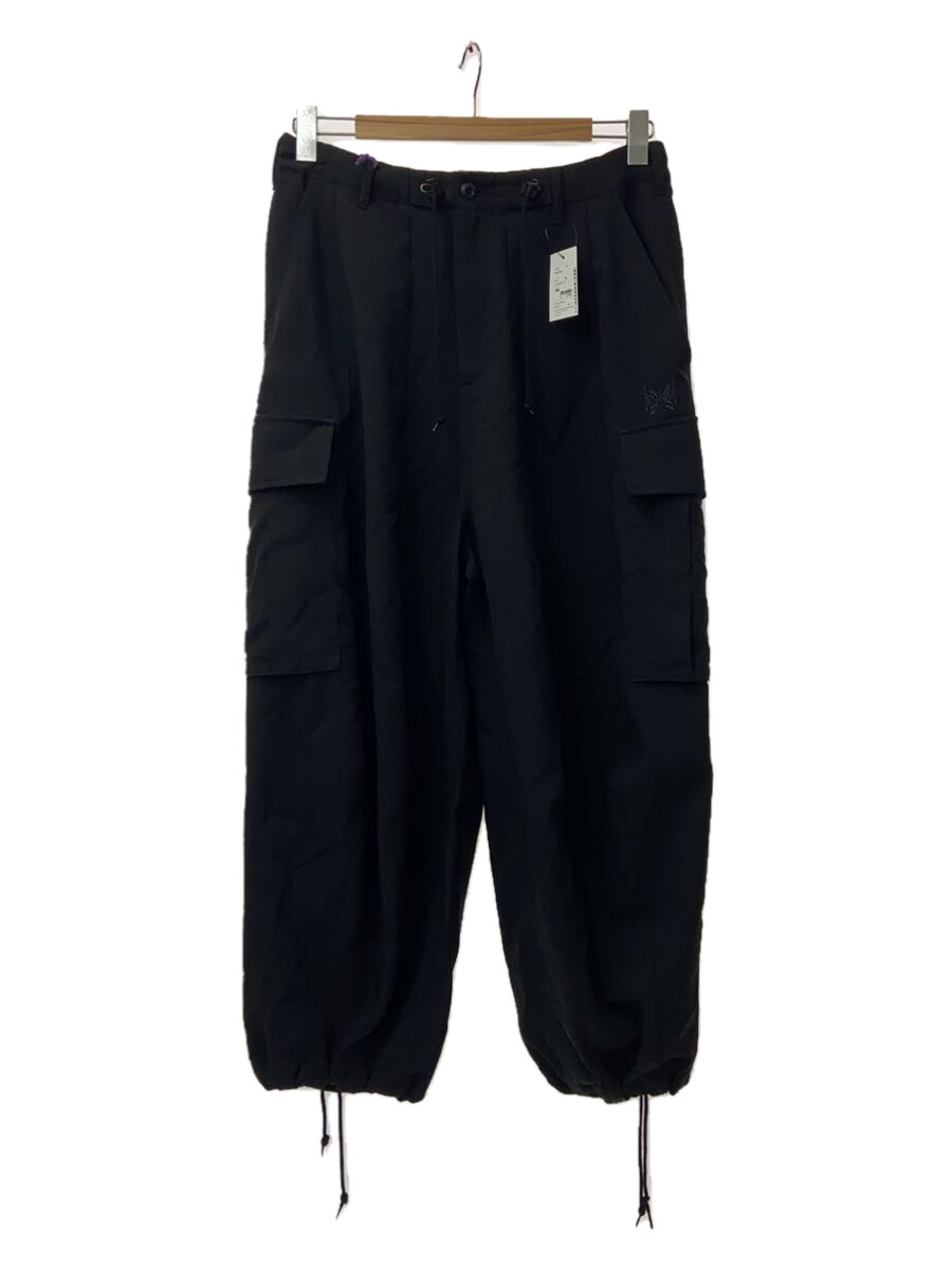 【中古】Needles◆STUDIOUS別注/H.D BDU Trousers/カーゴパンツ/XS/BLK/OT1567【メンズウェア】