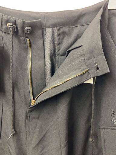 【中古】Needles◆STUDIOUS別注/H.D BDU Trousers/カーゴパンツ/XS/BLK/OT1567【メンズウェア】