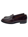 【中古】Alden◆ローファー/ブラウン/レザー/686/オールデン【シューズ】