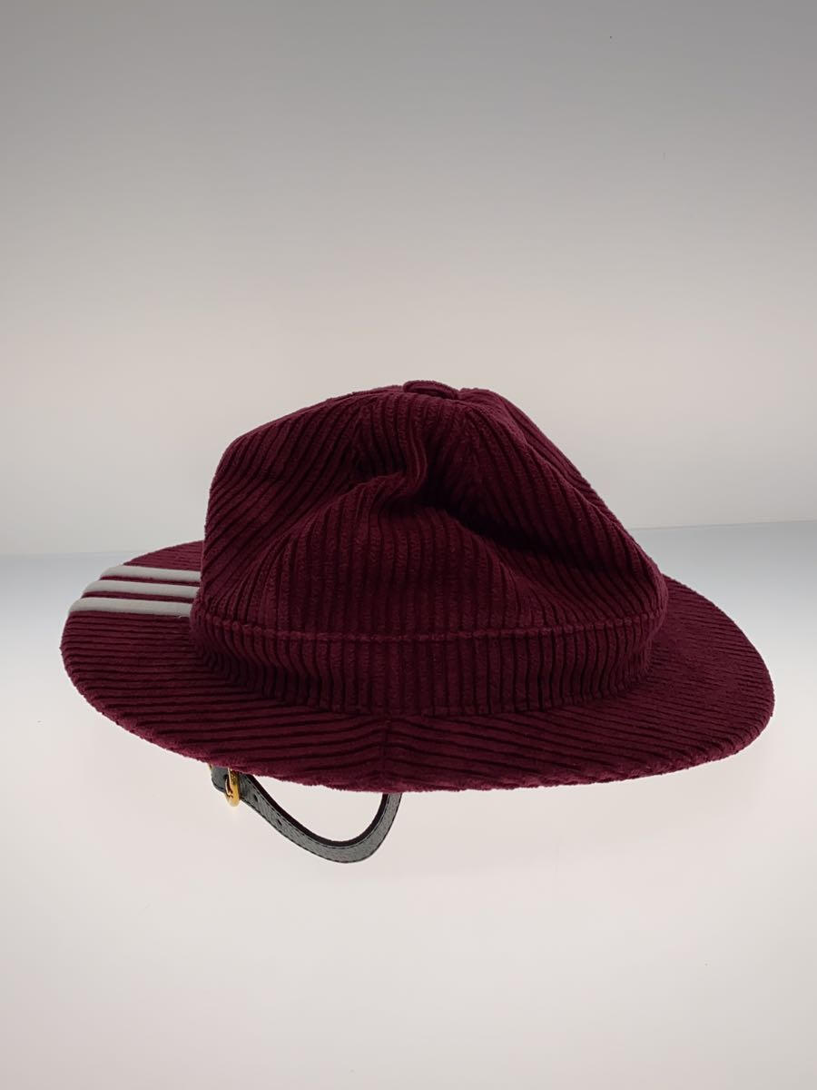 【中古】GUCCI◆ヘッドウェア/M/コーデュロイ/ボルドー/レディース/717301 4HAS2/× adidas/グッチ【服飾雑貨他】