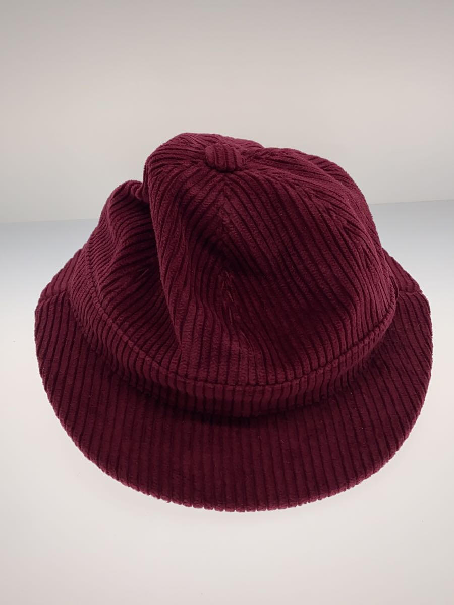【中古】GUCCI◆ヘッドウェア/M/コーデュロイ/ボルドー/レディース/717301 4HAS2/× adidas/グッチ【服飾雑貨他】