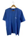【中古】STUSSY◆00~90s/old stussy/Tシャツ/L/コットン/BLU【メンズウェア】(4)