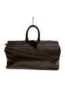 【中古】LOUIS VUITTON◆グリニッジGM_ダミエ・エベヌ_BRW/PVC/BRW//【バッグ】