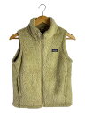 【中古】patagonia◆フリースベスト/XL/ポリエステル/キャメル/無地【レディースウェア】(4)