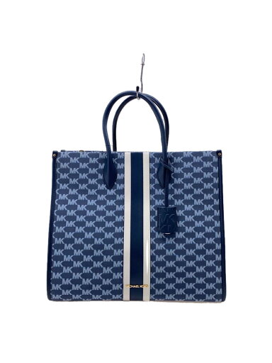 【中古】MICHAEL KORS◆2WAY/MIRELLA NS トート ラージ/MKシグネチャー/BLU/総柄/35T2G7ZT3J【バッグ】 【中古】MICHAEL KORS◆2WAY/MIRELLA NS トート ラージ/MKシグネチャー/BLU/総柄/35T2G7ZT3J【バッグ】