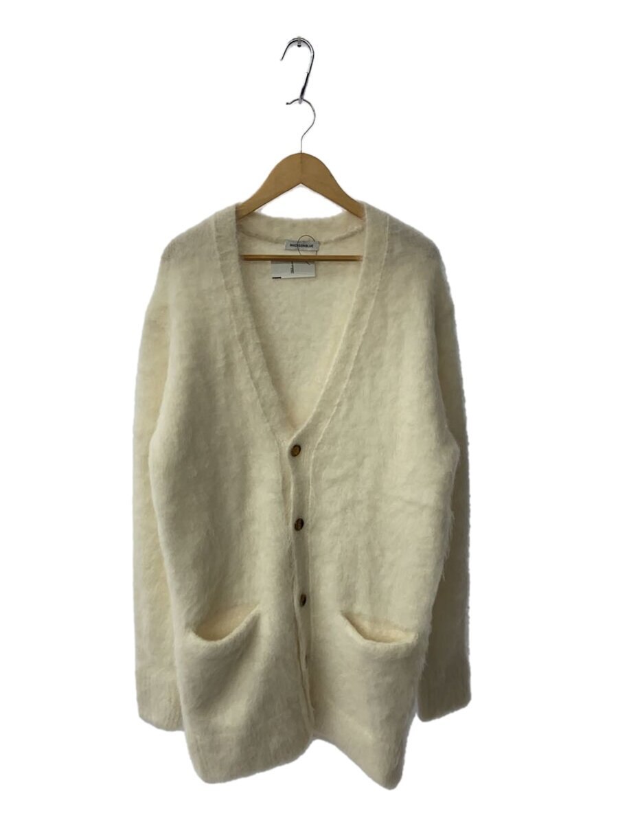 【中古】MADISONBLUE◆カーディガン(厚手)/FREE/アルパカ/WHT/mb-234-8011m【レディースウェア】