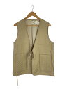 【中古】6(ROKU) BEAUTY & YOUTH UNITED ARROWS◆QUILTED VEST/36/ポリエステル/カーキ/8625-299-0238【レディースウェア】(4)