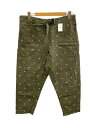 【中古】homspun◆ボトム/FREE/コットン/KHK/総柄/231-3376【レディースウェア】