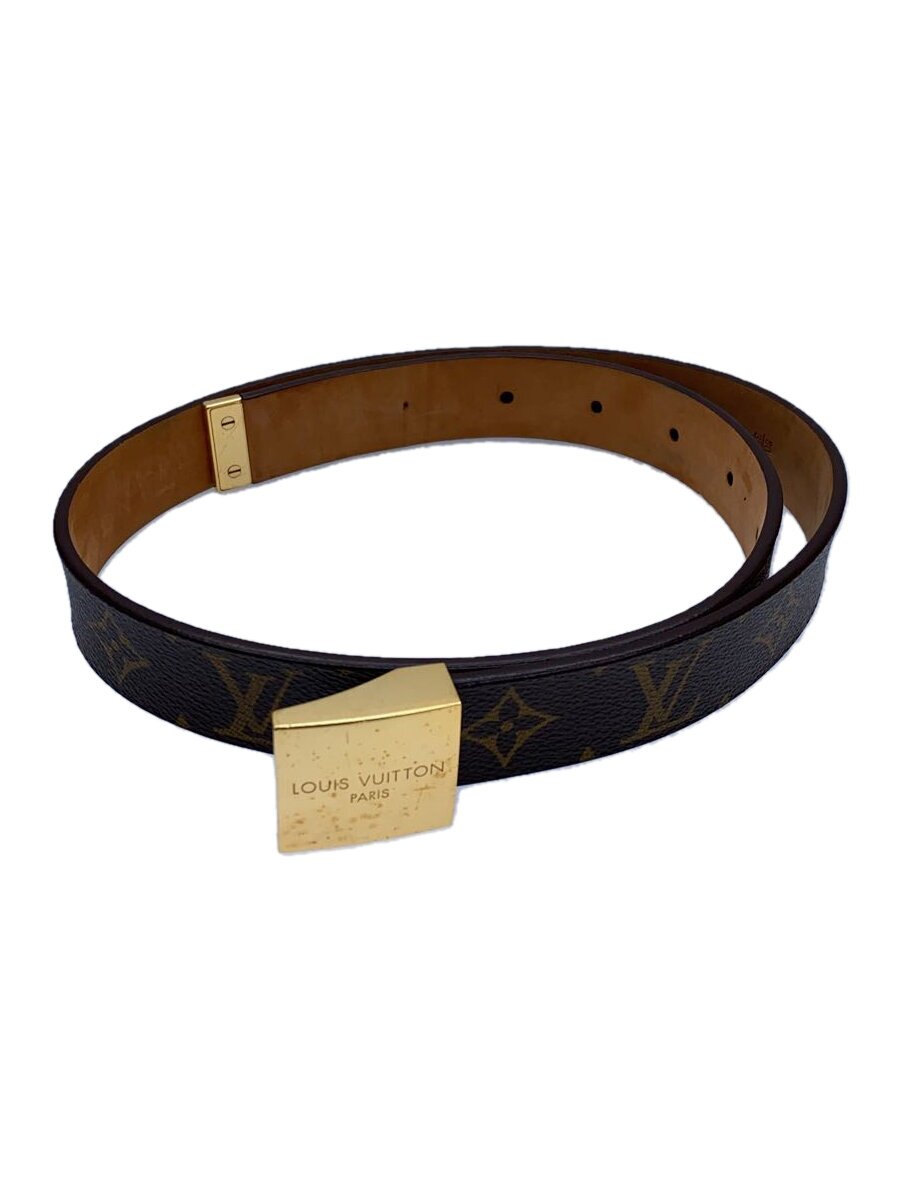 【中古】LOUIS VUITTON◆ベルト/--/BRW/メンズ/M6800/サンチュール【服飾雑貨他】