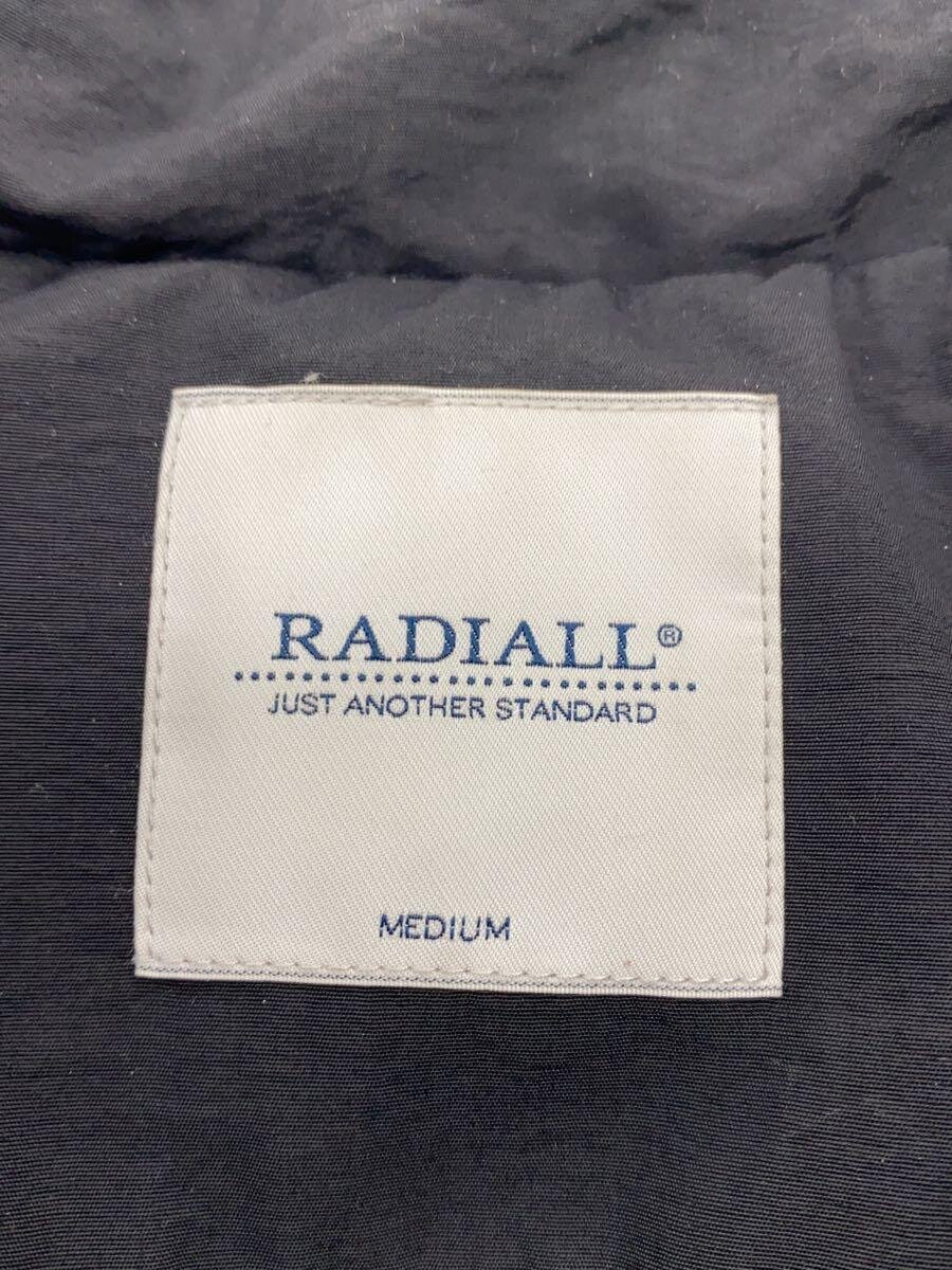 【中古】RADIALL◆ダウンジャケット/M/ナイロン/BLK/RAD-21AW-JK009【メンズウェア】