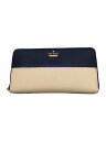 【中古】kate spade new york◆長財布/--/NVY/レディース/S338【服飾雑貨他】
