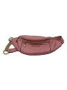 【中古】MICHAEL KORS◆ウエストバッグ/レザー/PNK/30S9LOXN6L//【バッグ】