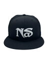【中古】NEW ERA◆NAS/キャップ/FREE/ウール/BLK/メンズ【服飾雑貨他】