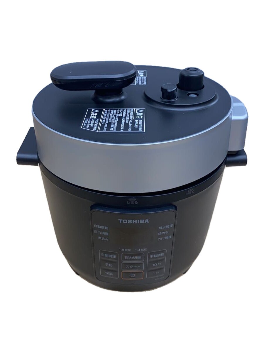 【中古】TOSHIBA◆電気圧力鍋 RCP-30R【家電・ビジュアル・オーディオ】