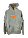 【中古】Supreme◆17FW/Box Logo Hooded Sweatshirt/パーカー/M/コットン/GRY【メンズウェア】