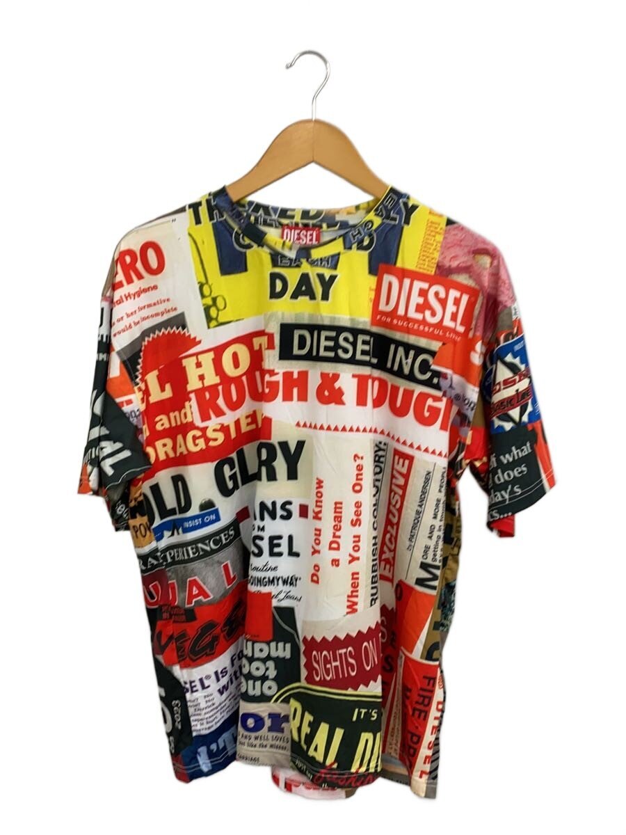 新品 DIESELピクトグラム柄Tシャツ、マルチカラー系 Lサイズ 楽天市場】ディーゼル tシャツ（カラーマルチカラー）（トップス