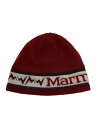 【中古】MAMMUT◆ニットキャップ/--/アクリル/RED/レディース【服飾雑貨他】