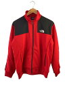 THE NORTH FACE◆JERSEY JACKET_ジャージジャケット/M/ポリエステル/RED