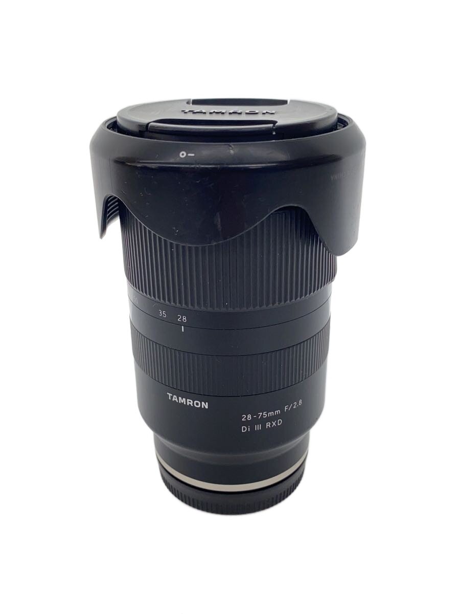 【ブランド】TAMRON 【ブランドカナ】タムロン 【型番】 【程度】B 【カラー】 【キーワード】　　　/ 2026/07/04 セカンドストリート仙台愛子店 【3424】【中古】TAMRON◆レンズ 28-75mm F/2.8 Di III RXD (Model A036)/ ブランド TAMRON 型番 カラー 実寸（cm） 【/】 幅：8.6 / 高さ：13.8 / 奥行：8.6 【その他】 その他サイズ：/ 商品は　セカンドストリート仙台愛子店の店頭にて販売しております。商品に関するお問合わせは、お電話(TEL:022-302-8620)にて、問合わせ番号：2334244200574をお伝えください。 配送方法やお支払い方法に関するお問い合わせは、サポートセンターまでご連絡をお願いします。 ※お電話の対応は営業時間内のみとなります。お問い合わせフォームでお問い合わせの際はご注文番号をご記入下さい この商品に関する出品店舗からのコメント レンズフードに傷が見受けられます。また付属品はございません。予めご了承ください。※商品には、汚れの見落とし、一部欠品などある場合がございます。また店頭でも販売を行なっているため状態の変化がある場合がございます。写真以外で気になる店は店舗までご連絡ください。