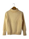 【中古】ANDERSEN-ANDERSEN◆タートルネックニット・セーター(厚手)/XS/ウール/CRM【メンズウェア】