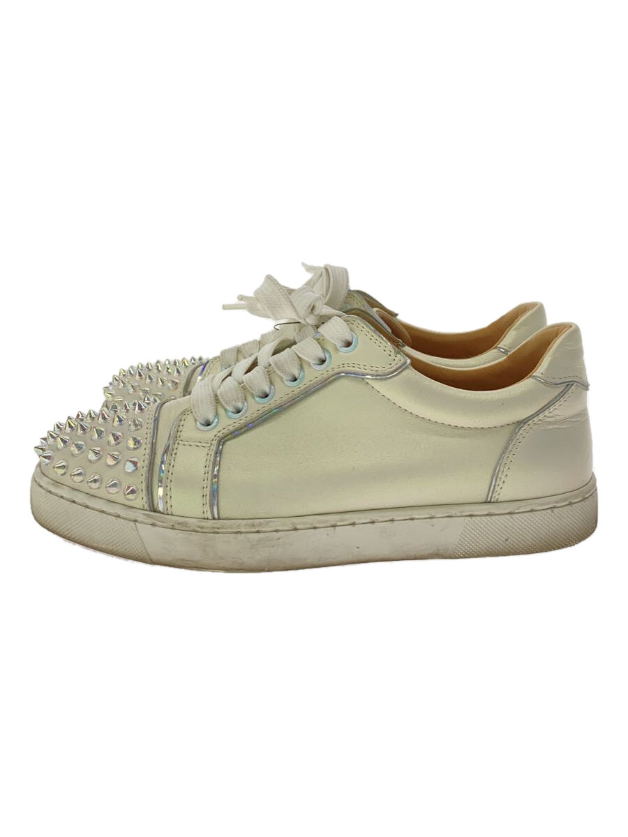 【中古】Christian Louboutin◆ローカットスニーカー/36/WHT//【シューズ】