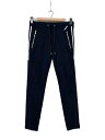 【中古】RESOUND CLOTHING◆JOHNSON LINE NYLON PT/ボトム/1/ナイロン/BLK/RS16-ST-009【メンズウェア】