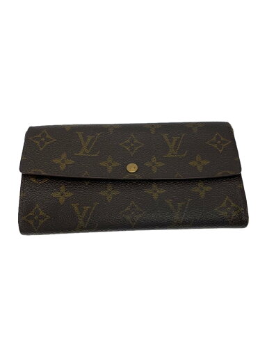 【中古】LOUIS VUITTON◆2)ポシェット・ポルト・モネ・クレディ_モノグラム・キャンバス_BRW/PVC/BRW/レディース【服飾雑貨他】 【中古】LOUIS VUITTON◆2)ポシェット・ポルト・モネ・クレディ_モノグラム・キャンバス_BRW/PVC/BRW/レディース【服飾雑貨他】