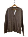 【中古】Maison Margiela◆カーディガン(厚手)/L/ウール/BRW/S50HP0012 M13062【メンズウェア】