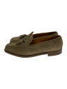 【中古】EDWARD GREEN◆ローファー/UK7.5/ベージュ//【シューズ】(4)