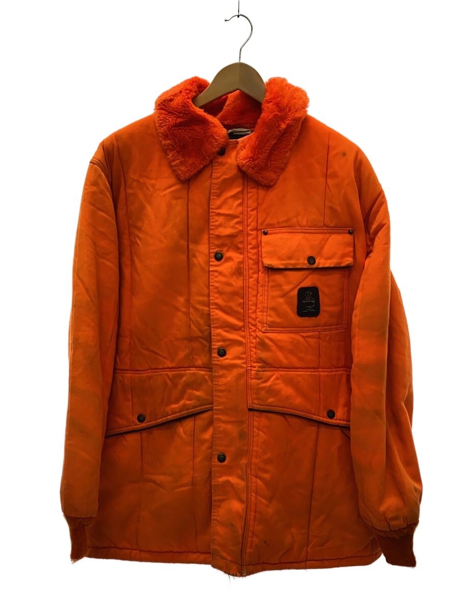 RefrigiWear◆ジャケット/XL/ナイロン/ORN/60s～80s/USA/襟ボア