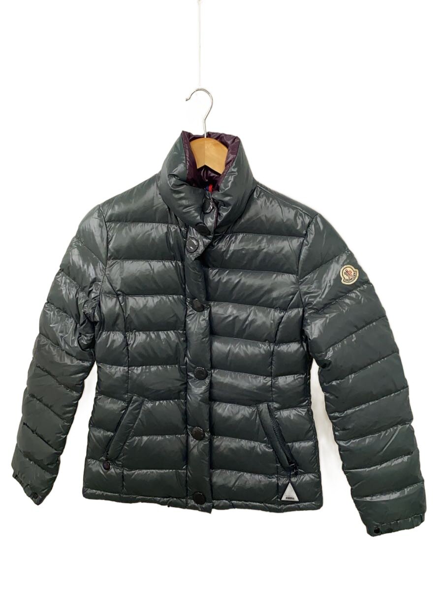 【中古】MONCLER◆ダウンジャケット/O/ナイロン/GRY/02093453/CLAIRY GI ...