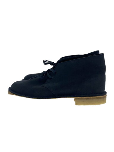 【中古】Clarks◆ブーツ/26.5cm/NVY/スウェード【シューズ】 【中古】Clarks◆ブーツ/26.5cm/NVY/スウェード【シューズ】