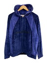 【中古】YARDSALE◆Gem velour Hood/L/ベロア/NVY【メンズウェア】(4)