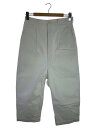【中古】COMME des GARCONS HOMME◆ボトム/XS/コットン/WHT/無地/hc-p031【メンズウェア】