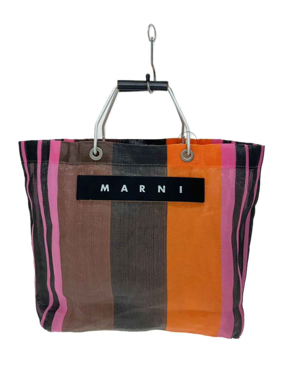 【中古】MARNI◆マーケットバッグ/--/