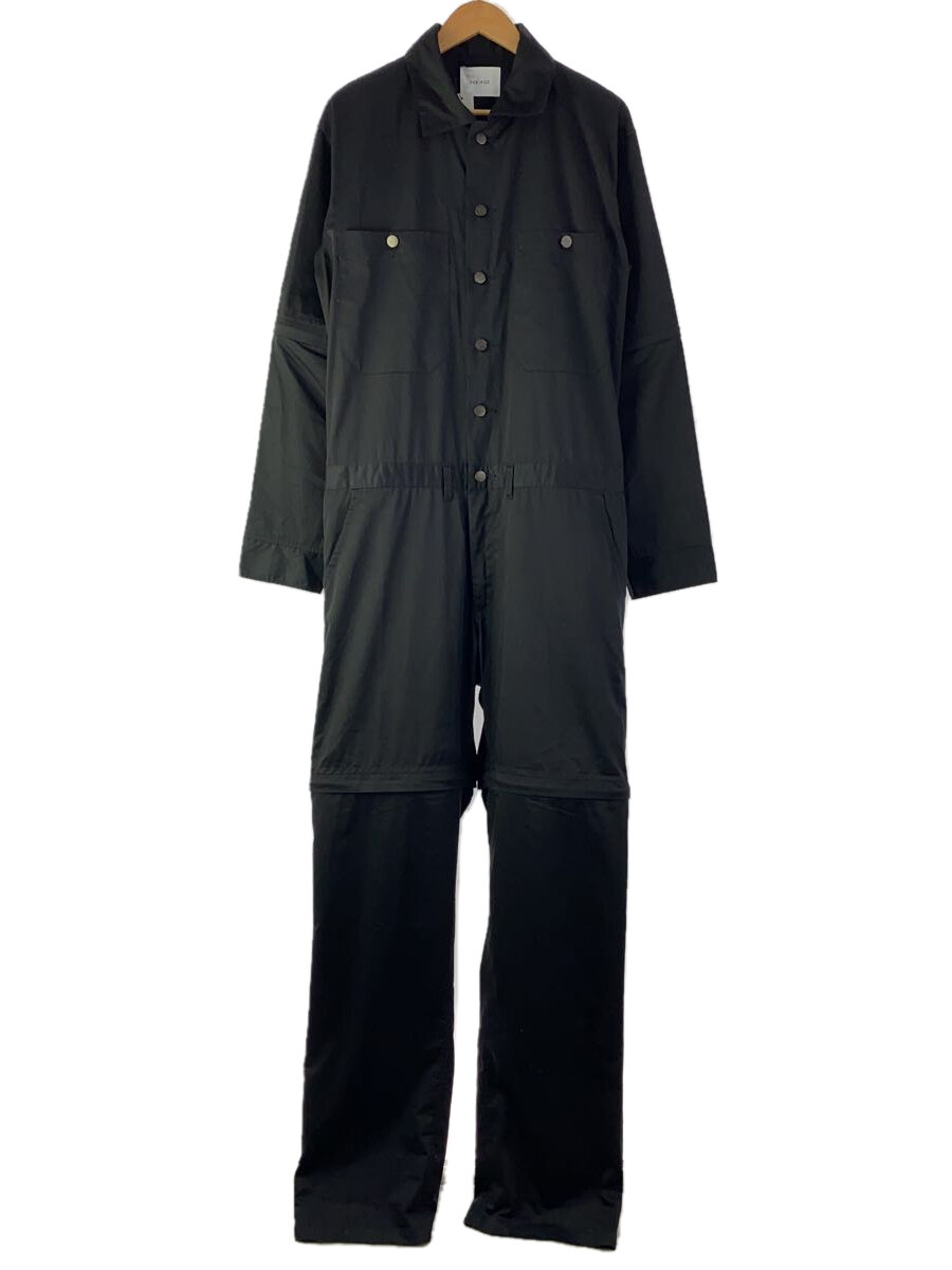 【中古】SUB-AGE.◆オールインワン/2/ポリエステル/BLK/無地/18SS-SASO-01【メンズウェア】
