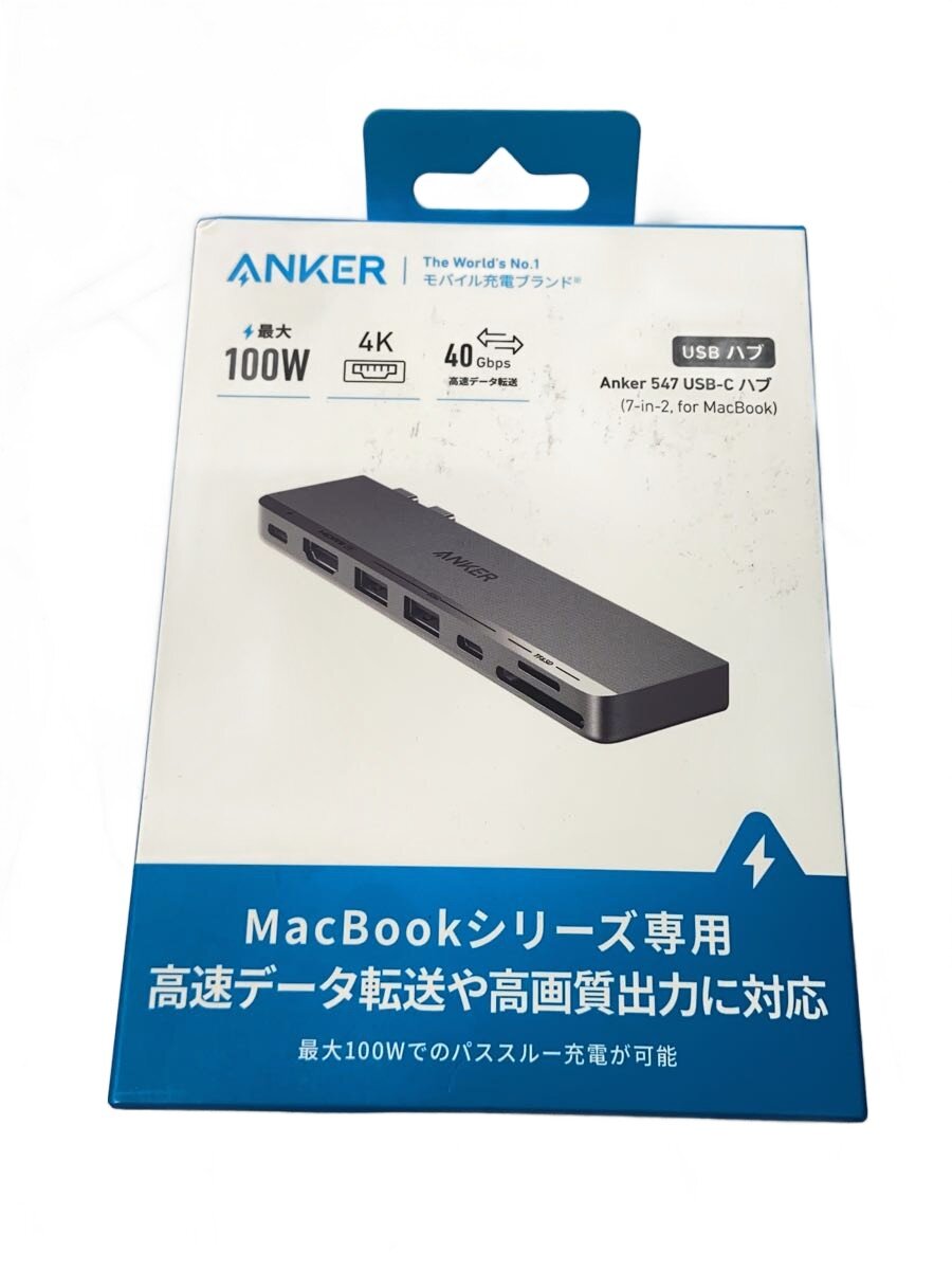 【中古】ANKER◆パソコン周辺機器/アンカー/USBハブ/ANKER547/高速データ転送【パソコン】