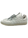 【中古】adidas◆PHARRELL WILLIAMS HUMANRACE SAMBA/28cm/WHT/レザー/IF5124【シューズ】