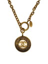 【中古】CHANEL◆ココネックレス/--/GLD/トップ有/レディース/箱有【服飾雑貨他】