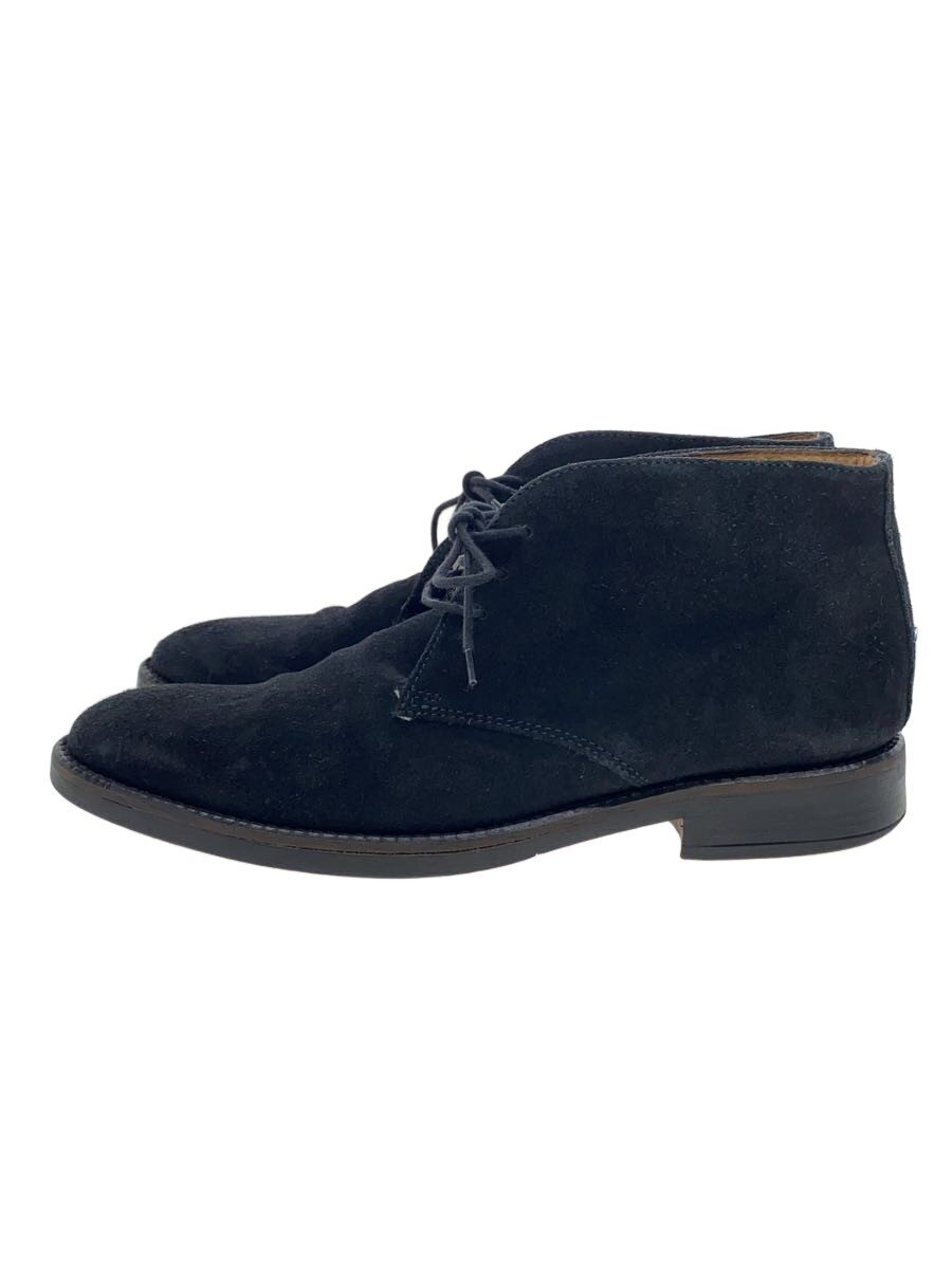 【中古】nano universe◆チャッカブーツ/42/BLK【シューズ】