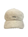 【中古】NEW ERA◆キャップ/--/WHT/無地/レディース/208824 24244【服飾雑貨他】