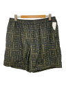 【中古】DAIWA◆TECH EASY SHORTS BATIK/ショートパンツ/XL/ポリエステル/BLK/総柄/BP-55023【メンズウェア】(4)